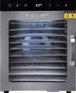 Wartmann RVS droogoven, 10 laden